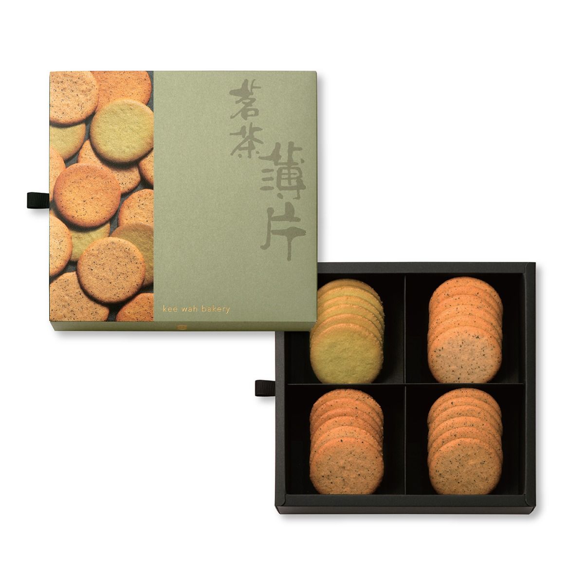 Kee Wah Gift – Assorted Tea Cookies 什錦茗茶薄片禮盒