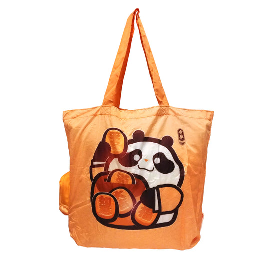 CNY PEACH PANDA ECOBAG 熊貓杏色環保袋