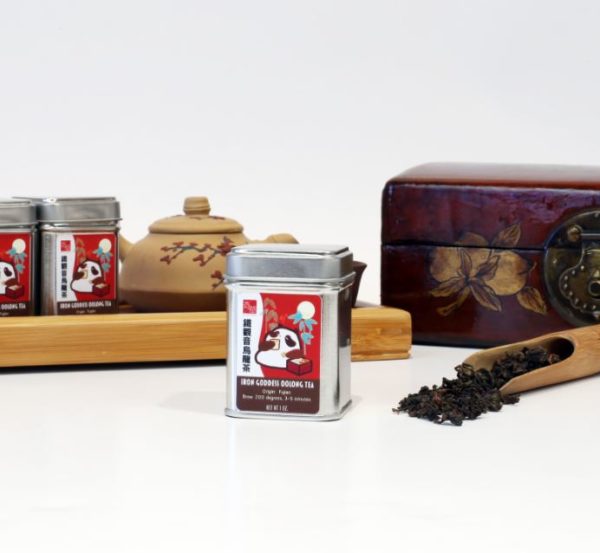 Panda (Iron Goddess Oolong Tea) Tea Leaf 熊貓(鐵觀音烏龍茶)茶葉
