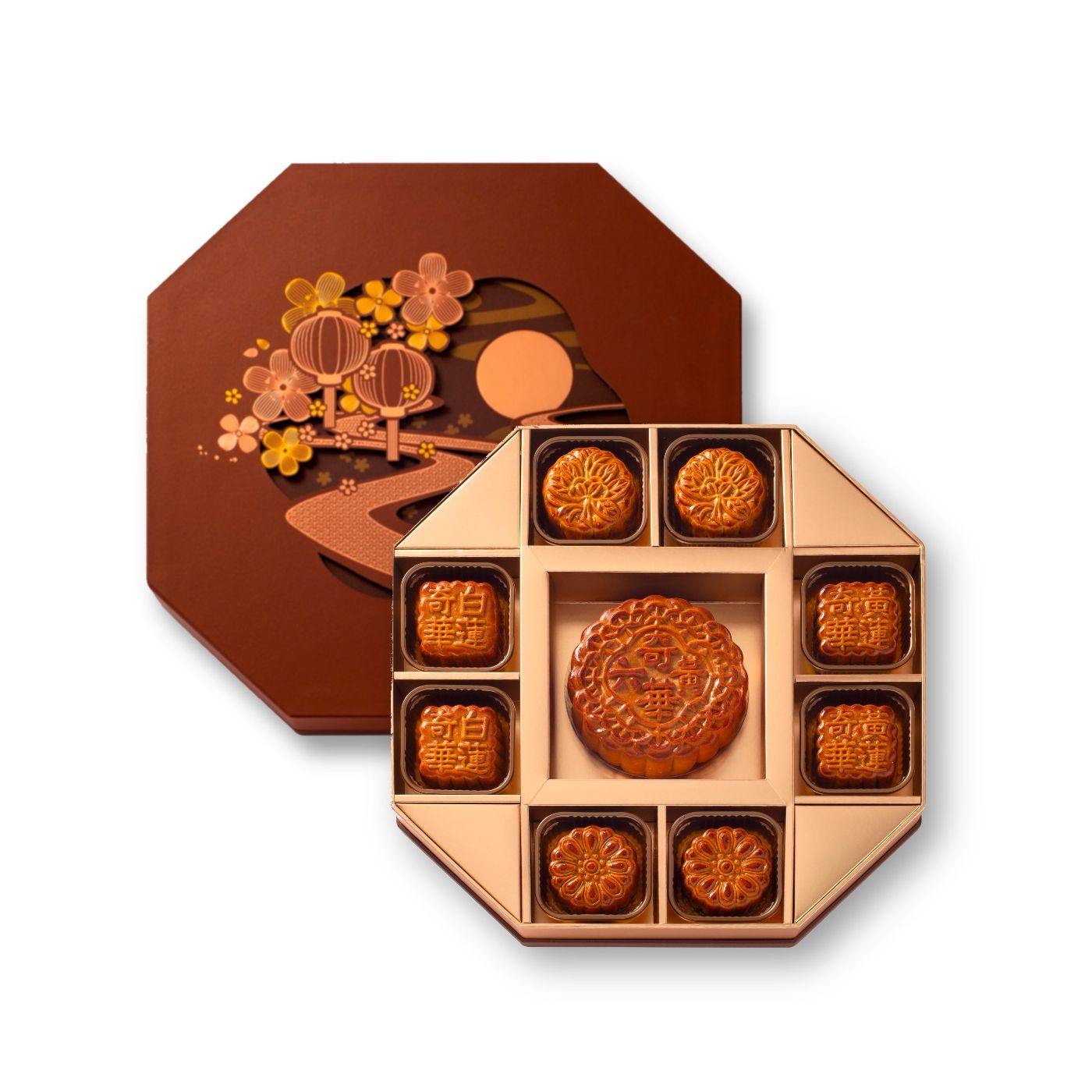 [MADE IN HK] Premium Eight Star Treasure Box 八星拱月月餅禮盒