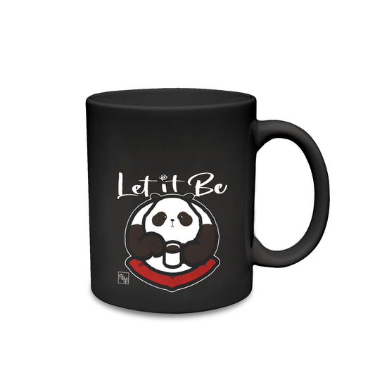 Limited Edition Panda Black Ceramic Mug 奇華熊貓陶瓷杯(黑色)