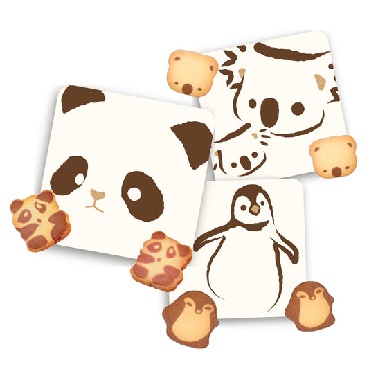 Panda Cookie and Penguin Tin - Tier 1