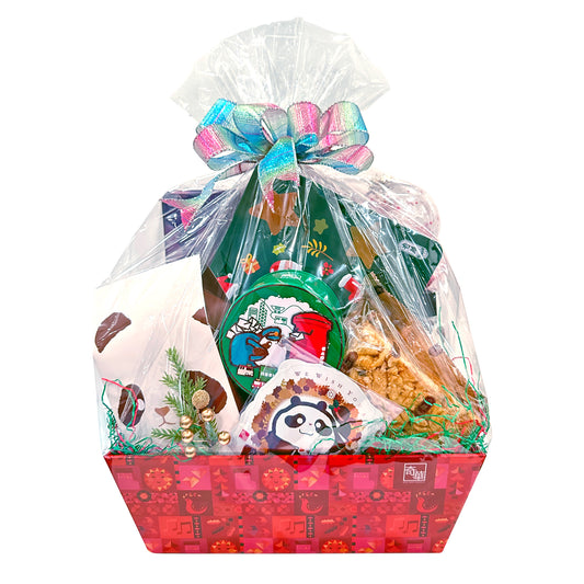 Kee Wah Christmas Gourmet Gift Basket (Large) Free Shipping 奇華聖誕美食禮品籃(大) 免運費