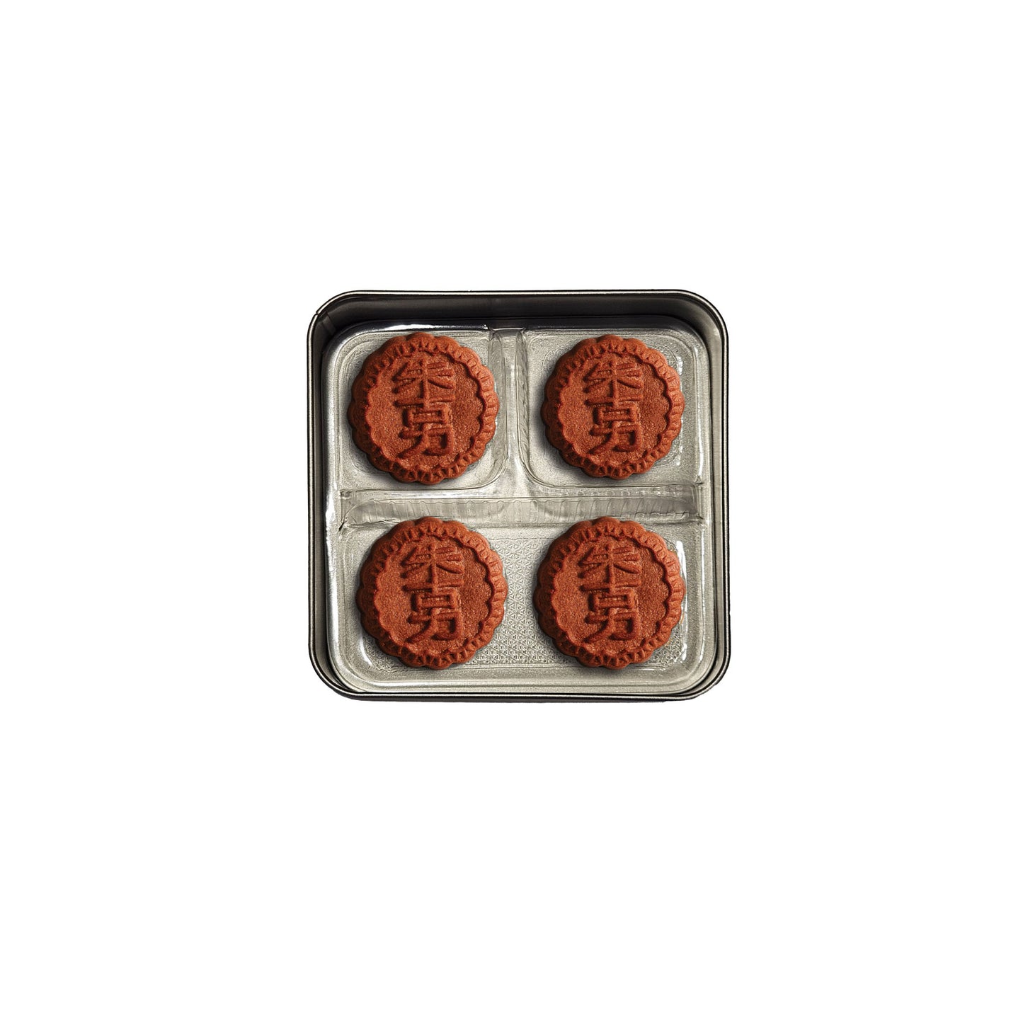 [US] Mini Chocolate Custard Mooncake 4pc 迷你朱古力奶皇月(4pc)