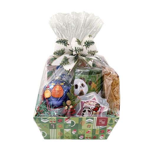 Kee Wah Christmas Gourmet Gift Basket (Small) Free Shipping 奇華聖誕美食禮品籃(細) 免運費