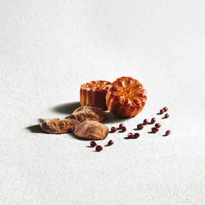 [MADE IN HK] Red Bean Paste w/ 15-year-old Mandarin Peel Gift box 15年陳⽪⾖沙貢餅 [香港製造]