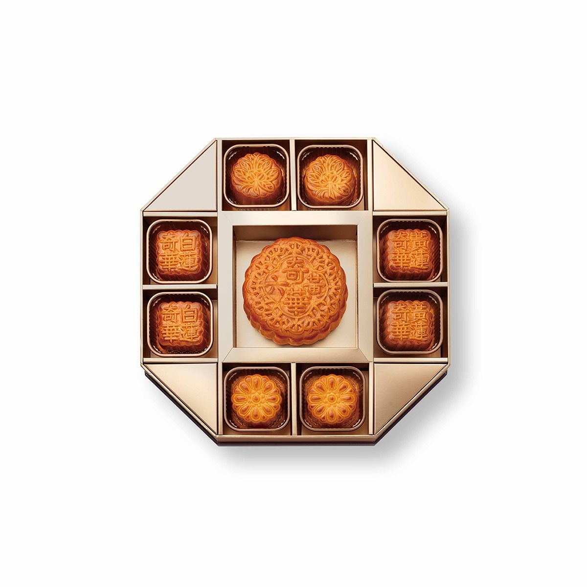 [MADE IN HK] Premium Eight Star Treasure Box 八星拱月月餅禮盒  [香港製造]