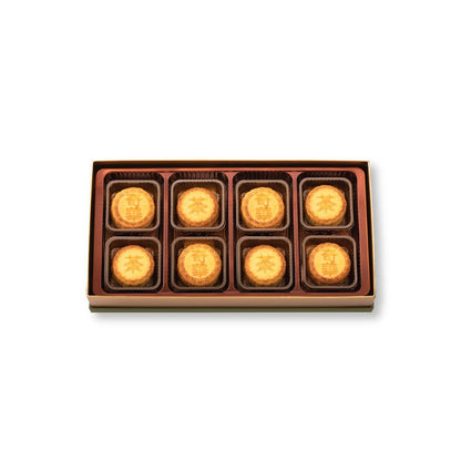 [US] Assorted Custard  Mooncakes (Original & Earl Grey ) 鴛鴦奶皇⽉餅禮盒(蛋黃奶皇 & 伯爵茶奶皇)