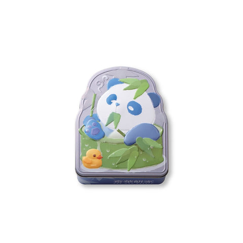[HK] BLUE PANDA BABY COOKIES GIFT BOX  熊貓BB曲奇禮盒(牛油曲奇、士多啤梨曲奇) 粉藍色