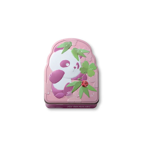 [HK] PINK PANDA BABY COOKIES GIFT BOX  熊貓BB曲奇禮盒(牛油曲奇、士多啤梨曲奇) 粉紅色