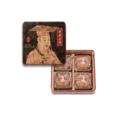 Classic Set 經典套裝 (Special Assorted Mini-4 pc Gift Pack 特別精緻迷你綜合 + 2025 Kee Wah Canvas Tote 最新熊貓白色帆布袋+ Piggy Basket 豬籠餅)