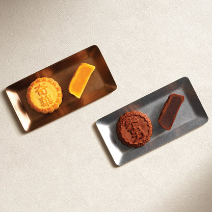 [US] Petit Custard Mooncake pair (Original + Chocolate) 雙味玲瓏奶皇盒(4PC)(原味 + 朱古力)