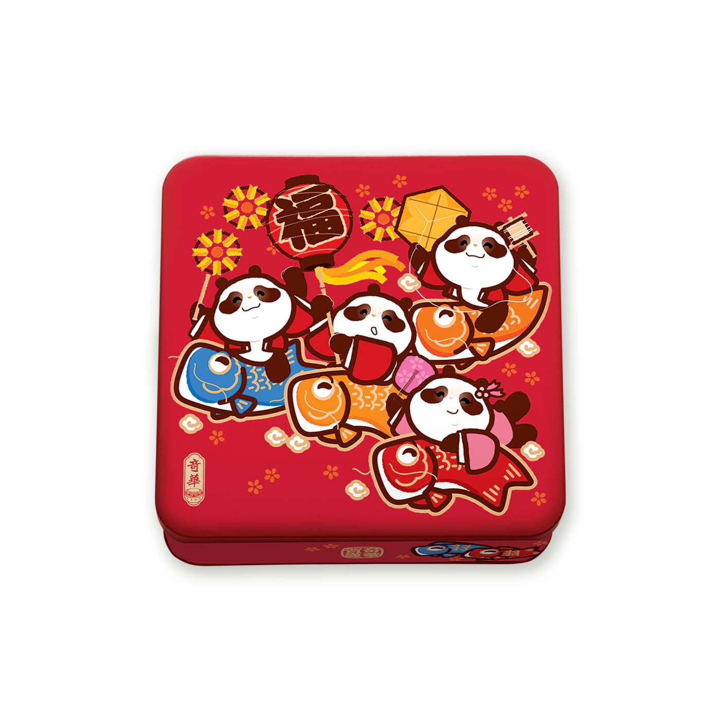 Panda Cookies Gift Box Chinese New Year Edition 熊貓曲奇新年版