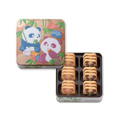 [HK] Assorted Panda Baby Cookies Gift Box (18pcs)  兩口子熊貓BB曲奇禮盒 - 18件