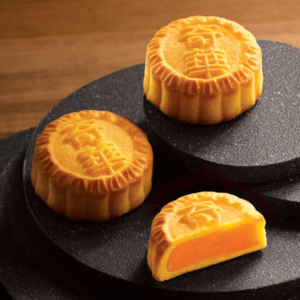 [Made in USA] Mini Yolk Custard Mooncake 6pc Box 迷你蛋黃奶皇月(六個裝)