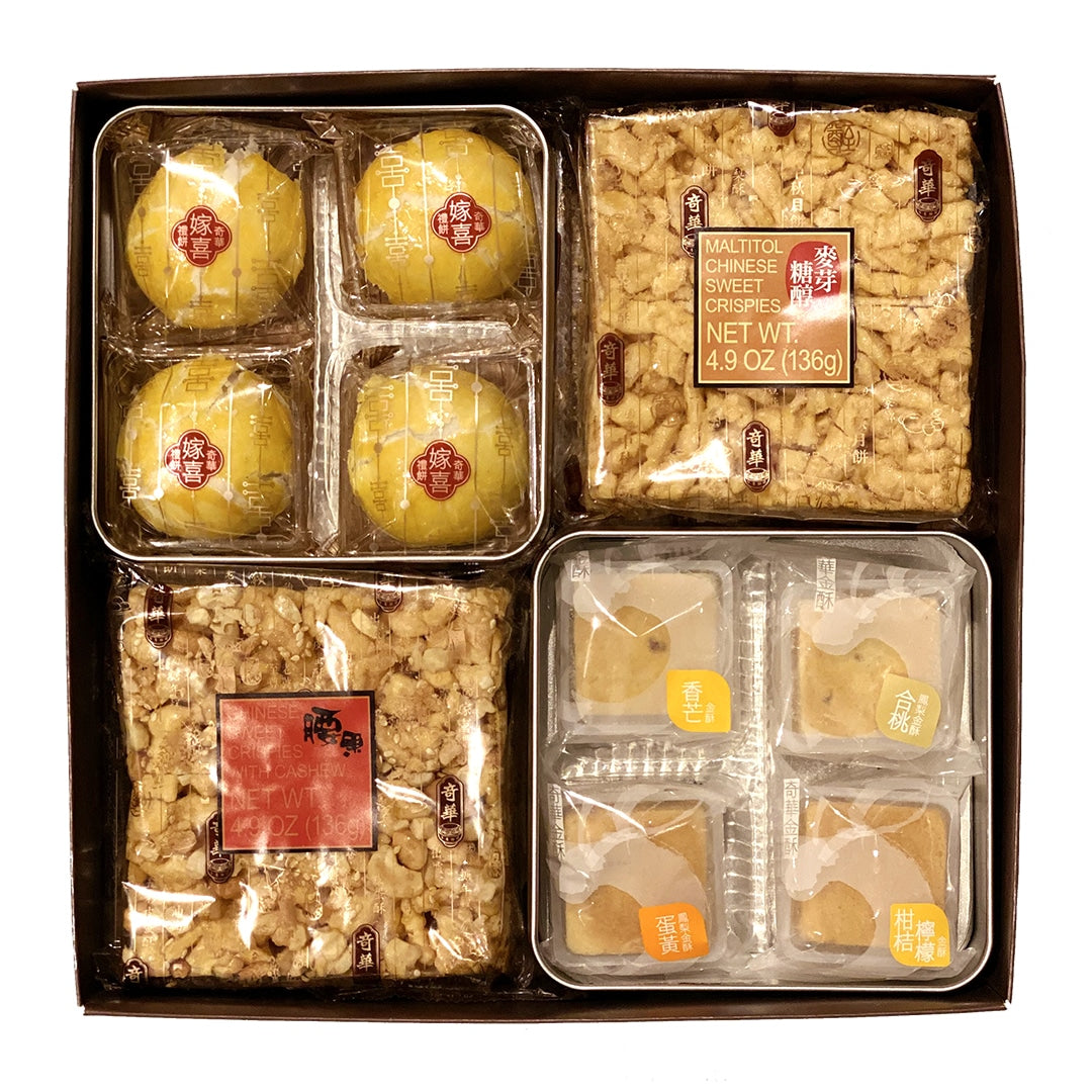 Special Assorted Mini-4 pc Gift Pack 特別精緻迷你綜合 – Kee Wah Bakery