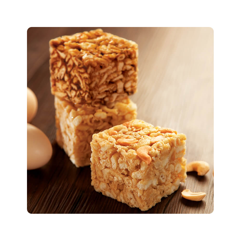 2pcs Rice Rice Crispies (2pcs Pack x 2) 各款沙琪瑪/馬仔 (2件裝 x 2) – Kee Wah Bakery