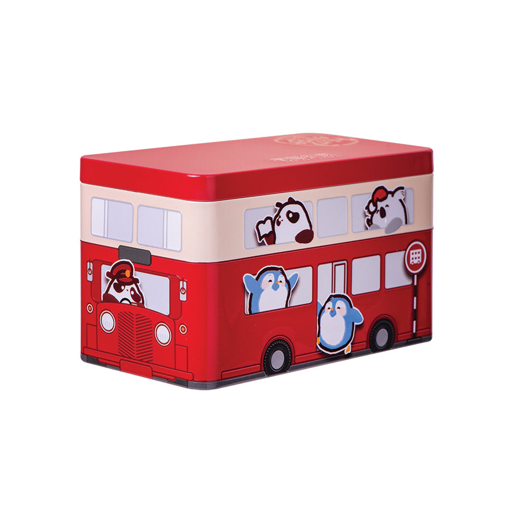 [HK] Mini Double-Deck Bus Cookies Gift 迷你雙層巴士曲奇禮盒