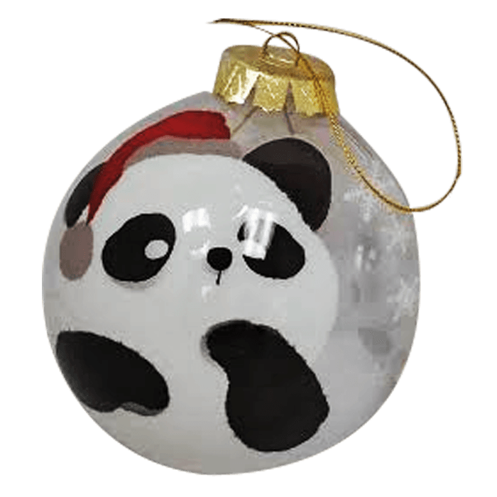 Limited Edition Panda Xmas Ornament 奇華熊貓聖誕飾品