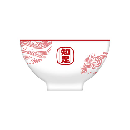 [NEW EXCLUSIVE] Panda Ceramic Rice Bowl SET of 4 (red) 奇華熊貓陶瓷碗一套四隻(紅色）