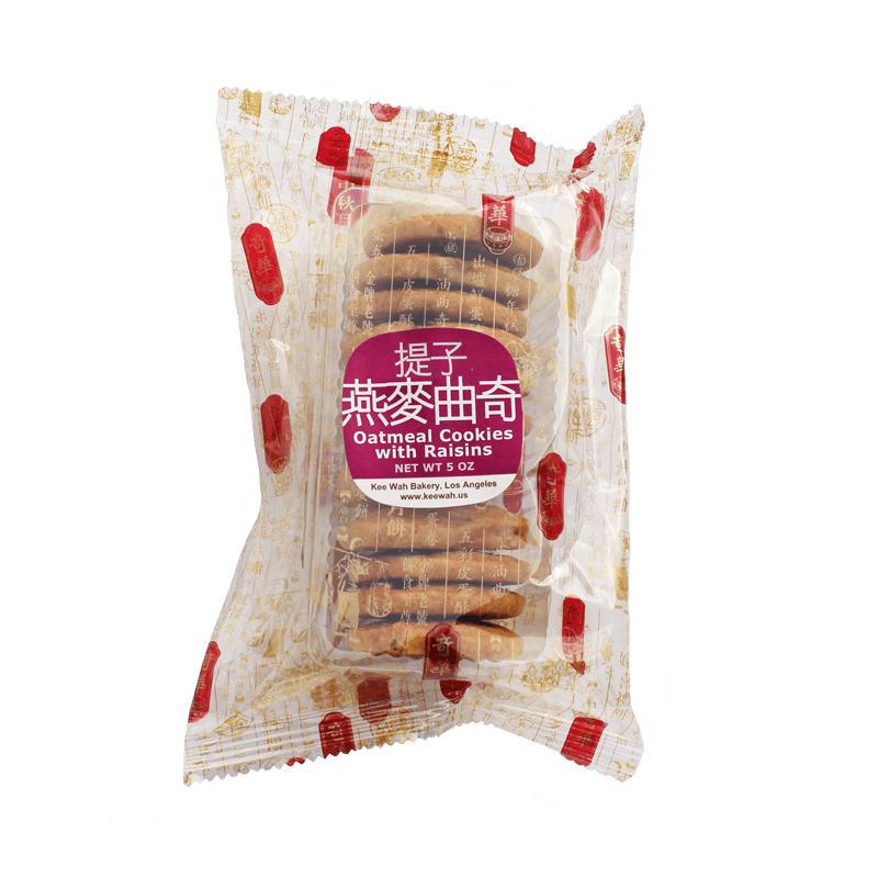 Oatmeal Cookies with Raisins 燕麥提子曲奇