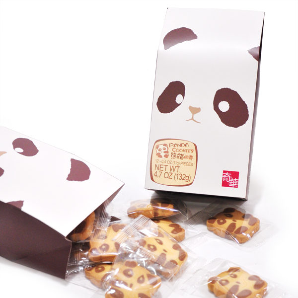 [HK] Panda Cookies Gift Bag 熊貓曲奇12片
