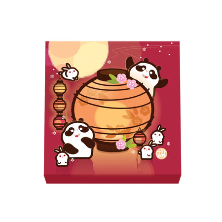 (CB) Panda Two-Pairs Mini 熊貓雙孖寶 (4pc迷你熊貓纯正莲蓉⽉)